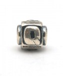 Trollbeads Retired Silver Letter Q