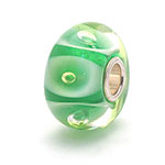 Trollbeads OOAK Kelly Green Bubbles