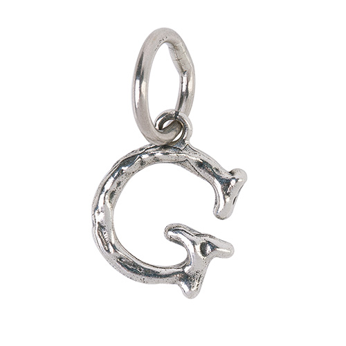 Buy Trollbeads Online, Silver Letter Beads, Letter H